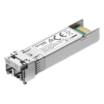 Transceptor SFP28 / Dual 10G/25G / 850 nm / Multimodo OM4 100 m (328 ft) / LC Dúplex / DDM / Hot-Swappable / Bajo Consumo <1 W SM6110-SR TP-LINK