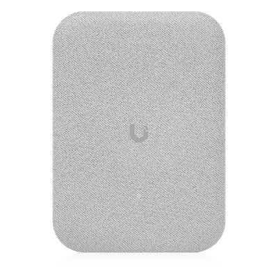 Altavoz PoE con IA / 100 dB SPL / Cobertura 90° Axisimétrica / PoE++ 33W / Montaje Superficial o Empotrado / NDAA Compliant UP-AI-SPEAKER UBIQUITI