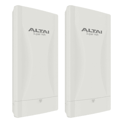Punto de Acceso Wi-Fi 6 Exterior / Kit 2 Unidades / Sectorial 80° / Cobertura 600 m (1968.5 ft) / MIMO 2x2 / Doble Banda / Hasta 2.976 Gbps / IP55 KIT2-C260S ALTAI TECHNOLOGIES