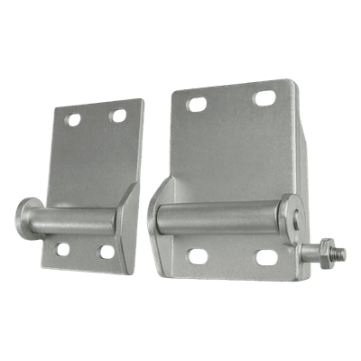 Soportes Inferiores para Puerta de Garage / Acero Reforzado / Capacidad 500 kg / Par Izquierdo y Derecho / Acabado Anticorrosión AC-BOTTOM-X ACCESSPRO