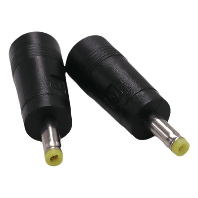 Adaptador DC / Entrada Hembra 5.5 x 2.1 mm / Salida Macho 4.0 x 1.7 mm / Longitud 35-40 mm / Contacto Resorte Tipo Diapasón AD-DC-5521-4017 EPCOM POWERLINE