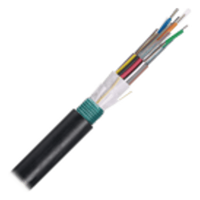 Cable de Fibra Óptica / 6 Hilos / Multimodo OM3 50/125 / Armadura de Acero Corrugado / Bloqueo de Agua en Seco / OSP / MDPE FLSNX06 PANDUIT