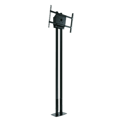 Soporte de Piso Dual Pole para Pantallas 46" a 90" / Carga Máxima 211 lb (96 kg) por Pantalla / VESA hasta 600 x 400 mm / Postes Extensibles 78" (2 m) / Gestión Integrada de Cables / Inclinación +20° a -5° MOD-FPP2KIT200-B PEERLESS