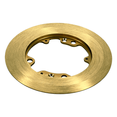 Tapa Redonda para Caja de Piso / Aluminio Cepillado / 6.25 in (158.8 mm) Diámetro. HUB-S3082 HUBBELL