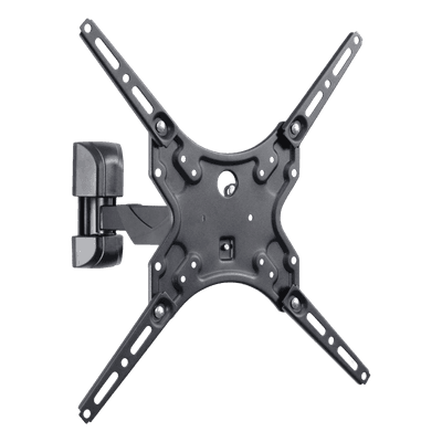 Soporte de pared para pantallas de 32-60 pulg. (81.28-142.24 cm) / VESA desde 100 x 100 hasta 400 x 400 / Carga Máxima 25 kg (55 lb) / Extensión 226 mm / Inclinación +10° / Instalación Hook-and-Hang / Acabado Epoxíd TVP2256 PEERLESS