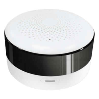 Controlador IR Universal / Zigbee 3.0 / Alcance 10-15 m (32.8-49.2 ft) / Sensor Temp-Hum / Aprendizaje IR / 80x48 mm IR22 AKUBELA