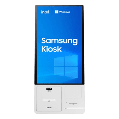 Kiosco Interactivo / 24" Full HD / Touch Antibacterial / Windows IoT / Intel Core i3 / Wi-Fi / Dockable con Impresora Térmica KM24C-KIT SAMSUNG ELECTRONICS