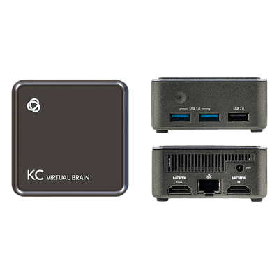 KC-Virtual Brain1 | Plataforma de Control de Espacios | 1 Instancia BRAINware | Control por Ethernet | Configuración Simple | Diseño Compacto KC-VIRTUALBRAIN1 KRAMER