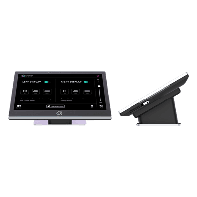 Panel Táctil 10.1 Pulgadas | Resolución 1920x1200 IPS | Multi-Touch 10 Puntos | Android 13 | PoE IEEE 802.3at | Procesador Genio 510 Hexa Core | 4GB RAM | 32GB eMMC | Diseño Seguro | Montaje Mesa y Pared Incluido | Kramer KT-2010SH KT-2010SH-GEN2 KRAMER