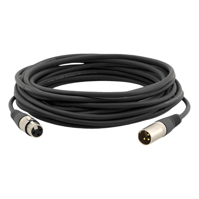 Cable Estilo Quad XLR | Construcción Cuádruple | Cancelación de Ruido | Super Flexibilidad | Aislamiento XLPE | 75 pies/22.86 mts C-XLQM/XLQF-75 KRAMER