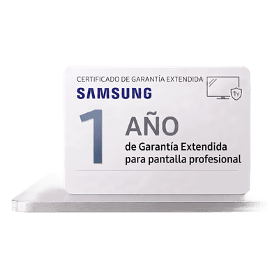 Extension de garantia 1 año adicional para pantallas profesionales modelo BE65F BE65-1YGE SAMSUNG ELECTRONICS