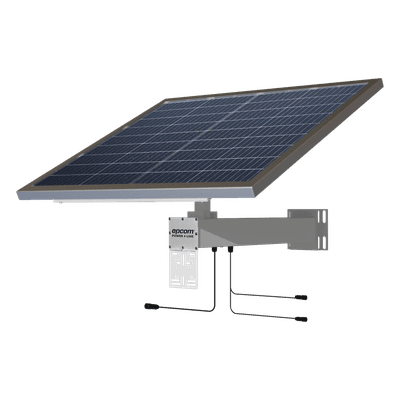 Sistema de Alimentación Solar Autónomo / Panel 120W / Batería LiFePO₄ 60Ah (768Wh) / Salida DC 12V 3A / IP65 / RS-485 / -40°C a 85°C EPL12060 EPCOM POWERLINE