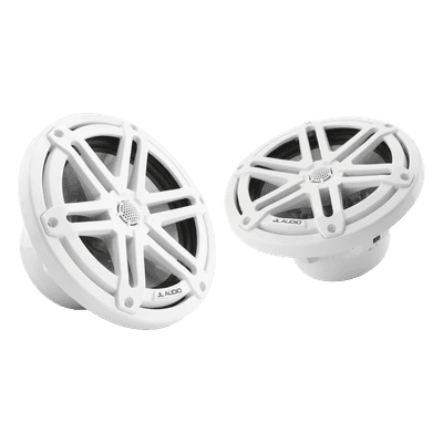 Bocina Náutica / 7.7 Pulgadas / Rejilla Deportiva Blanca / Marinizada UV / Uso Marino Extremo 10-03068-00 JL AUDIO