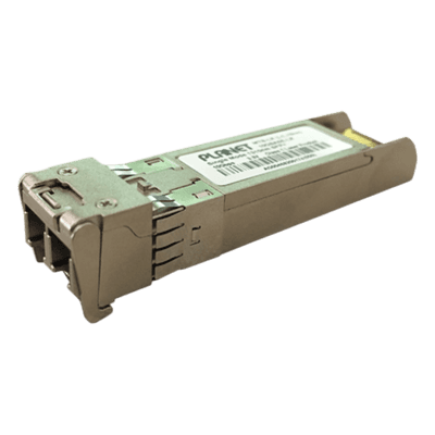 Transceptor de Fibra Óptica / Multimodo / 850nm / Conector Dual LC / UPC / 25GBASE-SR / DDM / Hot Pluggable / 100 m SFP28-25G-SR PLANET