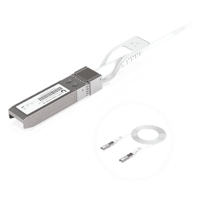 Cable DAC/AOC SFP28 / 25/10/1 Gbps / 3 m (9.8 ft) / Auto Link Optimization / Uplink UACC-UPLINK-SFP28-3M UBIQUITI