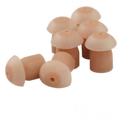 Tapón de Plástico para Micrófono / Paquete 10 Unidades / Doble Sellado Opcional / Versión Transparente / Atenuación de Ruido P-BUD10 PRYME
