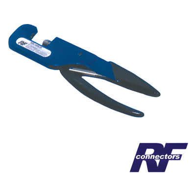 Pinzas tipo Pistón / Acero / Mordazas Intercambiables / LMR-600 (0.600" / 15.2 mm) / 590 g (1.3 lb) RFA-4009-20 RF INDUSTRIES,LTD