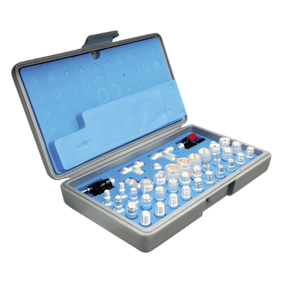 Kit de Adaptadores RF / 43 Piezas / UNIDAPT / Estuche con Esponja / Conectores Coaxiales RFA-4023-01 RF INDUSTRIES,LTD