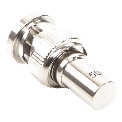 Carga Resistiva / 50 Ohm / BNC Macho / 1/2 Watt / DC-1.5 GHz / 28.1 mm RFB-1150 RF INDUSTRIES,LTD