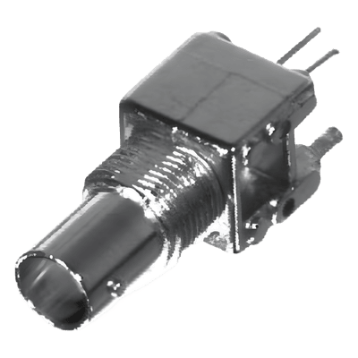 Conector BNC / Hembra / 75 Ohm / Montaje Vertical PCB / Compacto RFB-1711-1 RF INDUSTRIES,LTD