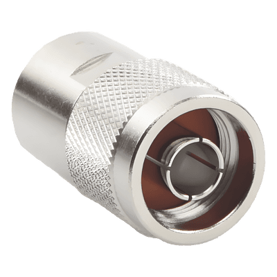 Conector N Macho / Rosca / RG-213/U, RG-214, RG-8/U / Bronce Niquelado / Oro / Teflón RFN-1002-1N RF INDUSTRIES,LTD