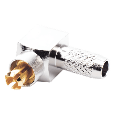 Conector RF MC Card / Macho en Ángulo Recto / Anillo Plegable / Para Cable RG-316/U RMC-6010-B RF INDUSTRIES,LTD