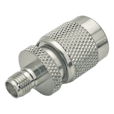 Adaptador en Línea / SMA Hembra a TNC Macho / Bronce Niquelado / Contacto Oro / Aislante Teflón RSA-3472 RF INDUSTRIES,LTD
