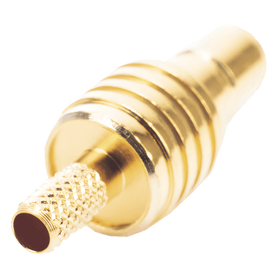 Conector SMB Hembra / Anillo Plegable / RG-174/U, 8216, M17RG-316 / Bronce Niquelado / Contacto Oro RSB-4050-1B RF INDUSTRIES,LTD