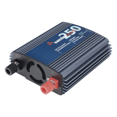Inversor de Corriente CD-CA / 250 W / Entrada 12 Vcc / Salida 115 Vca 60 Hz / Onda Sinusoidal Modificada / 0.82 ft Cable Encendedor SAM-250-12 SAMLEX