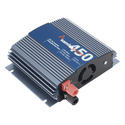 Inversor de Corriente Onda Modificada / 450 W / Entrada 12 Vcc / Salida 115 Vca 60 Hz / 2 Contactos de Salida SAM-450-12 SAMLEX