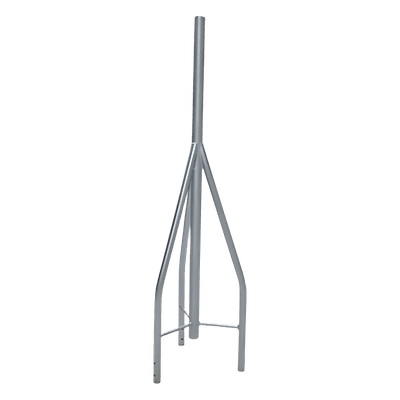 Tramo de Remate / Tubo Industrial 1 1/4 in / Tubo Central 2 3/8 in / Acero Galvanizado por Inmersión en Caliente