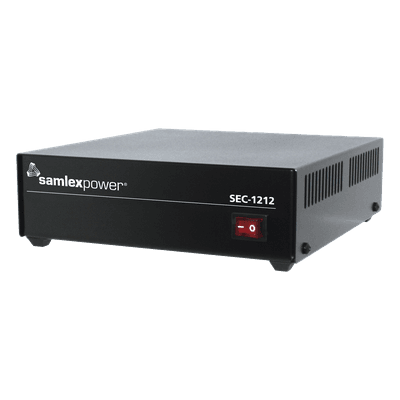 Fuente de Poder Conmutada / 13.8Vcc / 12A Máx / 10A Continua / 110-130Vca / 7 x 8.3 x 2.2 in SEC-1212 SAMLEX