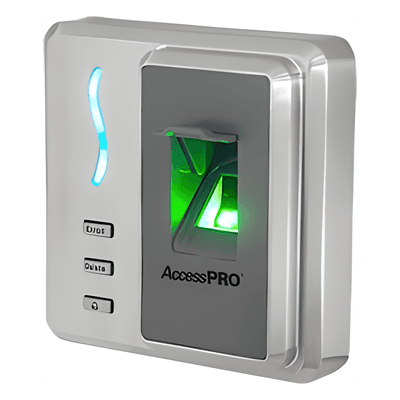 Lector de huella y proximidad autónomo / 200 huellas / 100 tarjetas / Wiegand 26bits / RS485/232 SF-101 ZKTECO - AccessPRO
