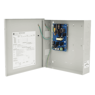 Fuente de Alimentación / Salida Seleccionable 12 o 24 Vcc / 6 A / 1 Salida / Cargador de Baterías / Transferencia Instantánea SMP7CTX ALTRONIX