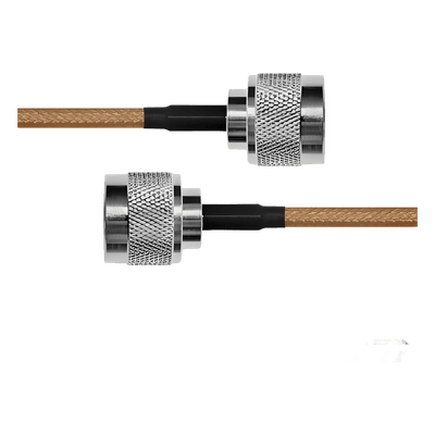 Jumper de 180 cms. con Cable Coaxial RG-142/U y Conectores N Macho a N Macho. SN-142-N-180 EPCOM INDUSTRIAL