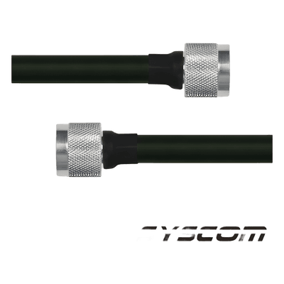 Cable RF400, con conductores N Macho en ambos extremos.