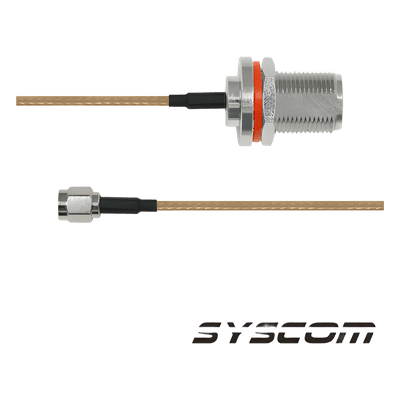 Cable RG316, con conectores N HEMBRA/SMA. SNH-316-SMA-60 EPCOM INDUSTRIAL