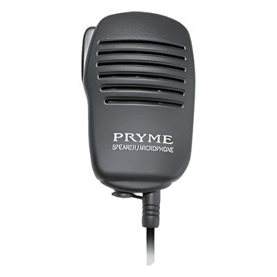 Micrófono-Bocina de Solapa / Audio Superior / Jack 3.5 mm / Clip Rotatorio 360° / Cable Coiled 10 ft (3.05 m) / Compatible Motorola y Kenwood SPM-123 PRYME
