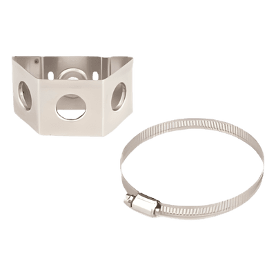 Adaptador de Sujetadores de Presión / Acero Inoxidable / Tubo 1 a 2 (25.4 a 50.8 mm) / Agujero Pasante 3/4' / Paquete 10 Piezas STS-312 ANDREW / COMMSCOPE