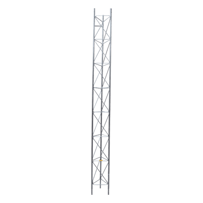 Tramo de Torre Arriostrada / 3 m (9.8 ft) de Longitud / 35 cm de Ancho / Galvanizado Electrolítico / Resistencia Viento 200 km/h / Carga 350 kg / Zonas Secas