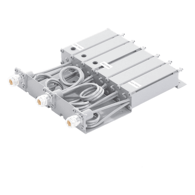 Duplexer / 6 Cavidades VHF / 148-160 MHz / 50 W / 5 MHz Separación / 80 dB Aislamiento / Conector N Hembra SYS-1533-2N EPCOM INDUSTRIAL