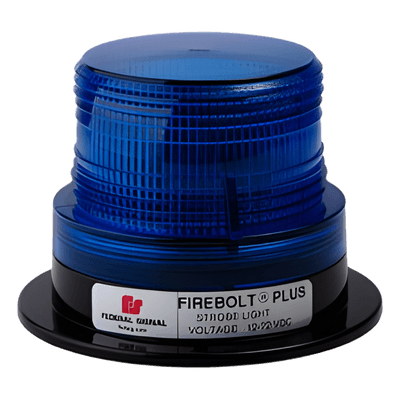 Estrobo azul FireBolt Plus, 12-72 Vcc (2 Joules) con tubo de reemplazo 220-200-03 FEDERAL SIGNAL