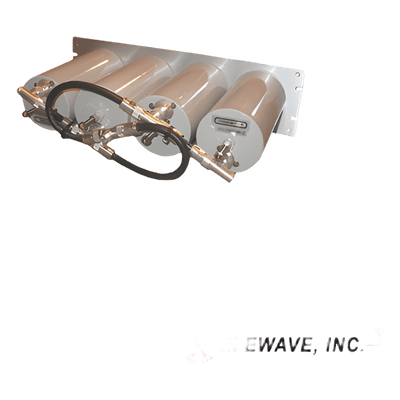 Duplexer Pasa Banda-Rechazo de Banda / 470-512 MHz / 4 Cavidades 4" / 3 MHz Separación / 250 W / N Hembra / 19" Panel / 5.2 x 18.9 x 10.5 in TPRD-4744 TELEWAVE, INC