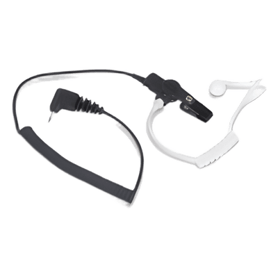 Audífono de Tubo Acústico / Cable Retráctil / Conector Angular 2.5 mm / Solo Escucha / Diseño Ergonómico V1-10432 OTTO
