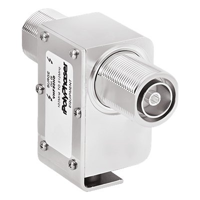 Protector Coaxial RF / 100-512 MHz / 750 W RMS / DIN Hembra / IP67 / -50°C a +85°C VHF-50-HD POLYPHASER