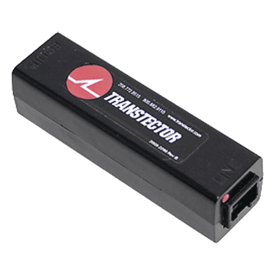 Protector de Sobretensión PoE Gigabit Ethernet / 1000 Mbps / Tecnología GDT / Protección L-G / PoE+ 30W / -40°C a 75°C