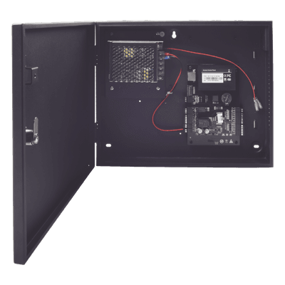 C3100 Panel de Control de Acceso para 1 Puerta / Fácil Administración / 30,000 Tarjetas / Incluye Gabinete y Fuente de Alimentación 12Vcc/3A / Software GRATIS SYSCA-2R-1D ZKTECO - AccessPRO