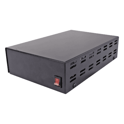 Fuente Industrial de switcheo Regulada 13.8 Vdc 25 Amp. 12VCD-25A SYSCOM