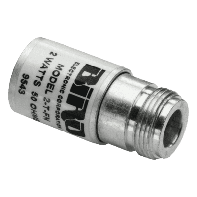 Carga Fantasma Coaxial / 50 Ohm / DC-6 GHz / 2 W / Conector N Hembra 2TFN BIRD TECHNOLOGIES