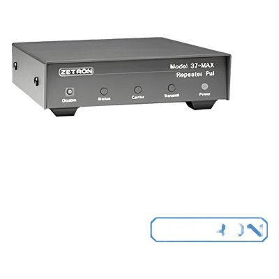 Controlador de Repetidor / 154 Grupos de Usuarios / Programable vía DTMF / CTCSS y DCS / Compacto 37MAX ZETRON